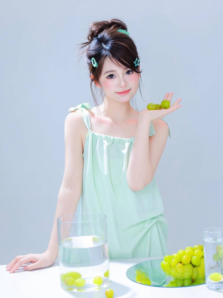 Summer Clothing Girls - Nieuwe zomerfotografie Koreaanse stijl Zoet schattig