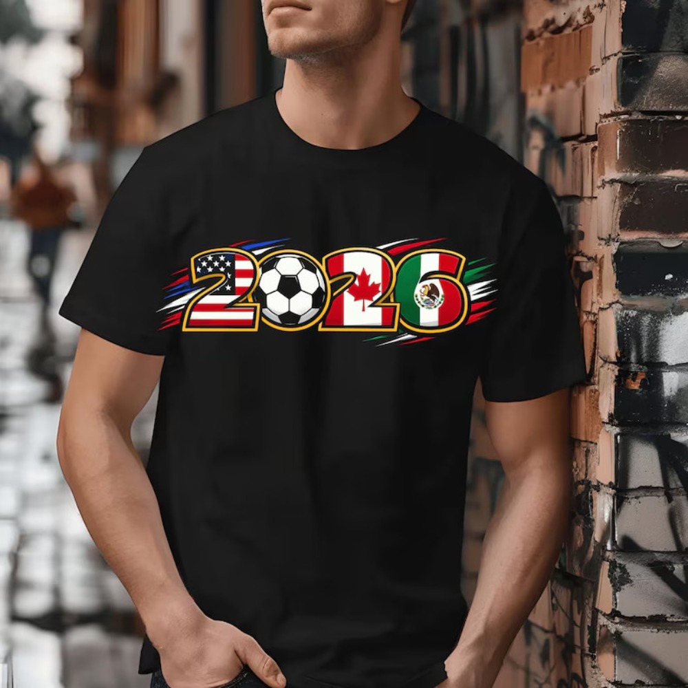 Summer Clothing Women Canada - 2026 VS Canada Mexico Voetbal Grafisch