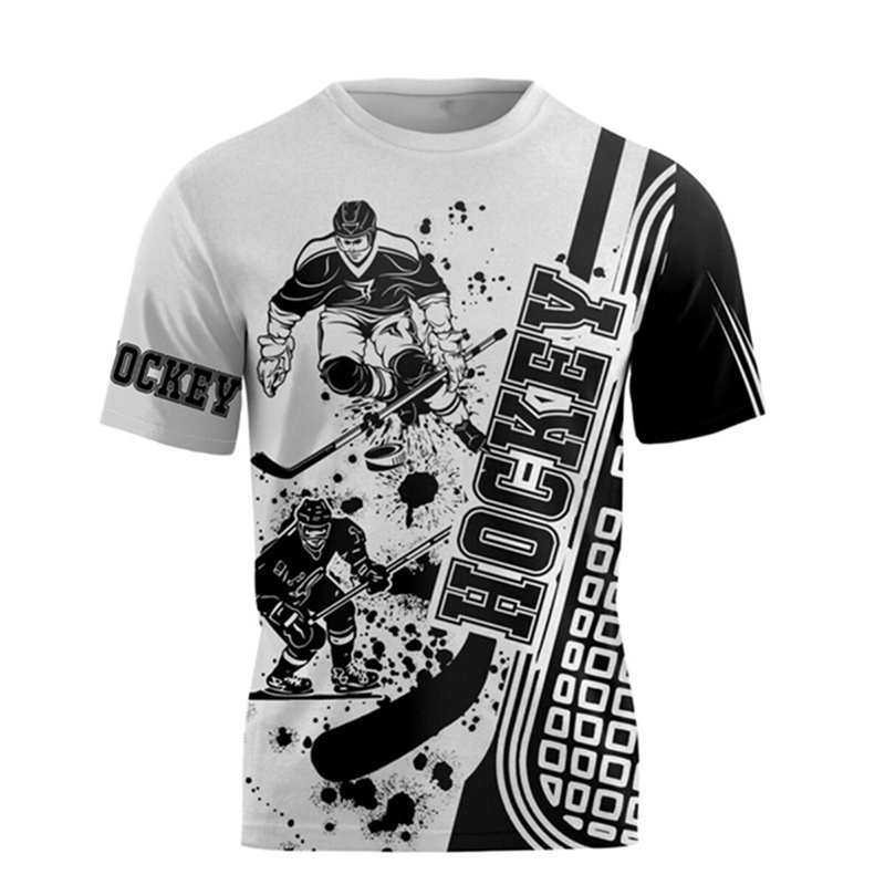 Summer Clothing Women Canada - Canada Hockey Sport T-Shirt Mode 3d