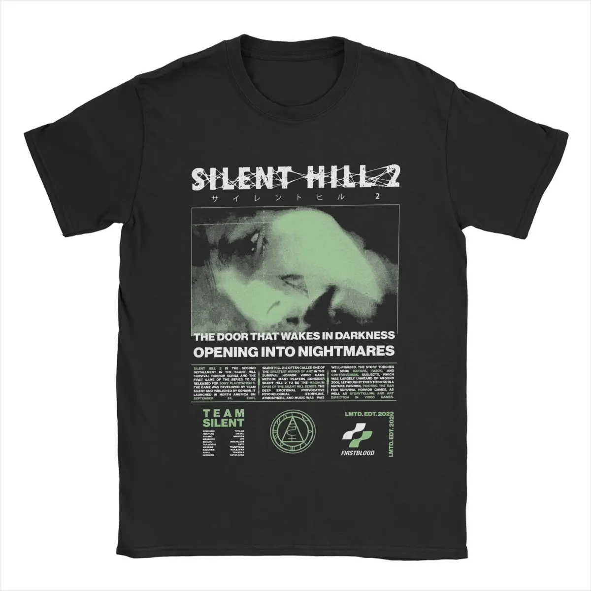 Summer Hill Clothing - Mannen Silent Hill 2 T-shirts Katoenen