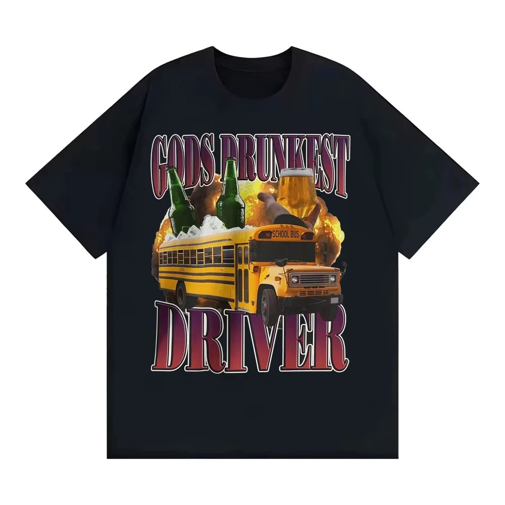 Summer Clothing Drive - Grappige Goden Dronkenste Bestuurder Humor T-shirts