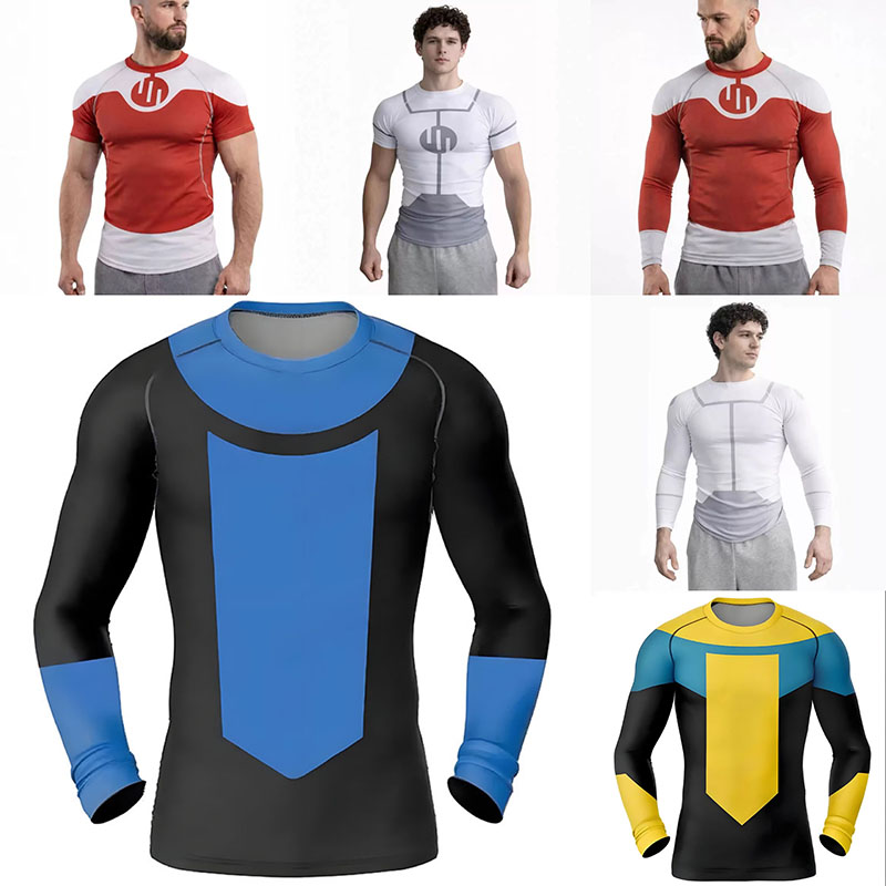 Rash Guard Long Sleeve - Nieuwe Onoverwinnelijke Cosplay Rash Guard Duiken