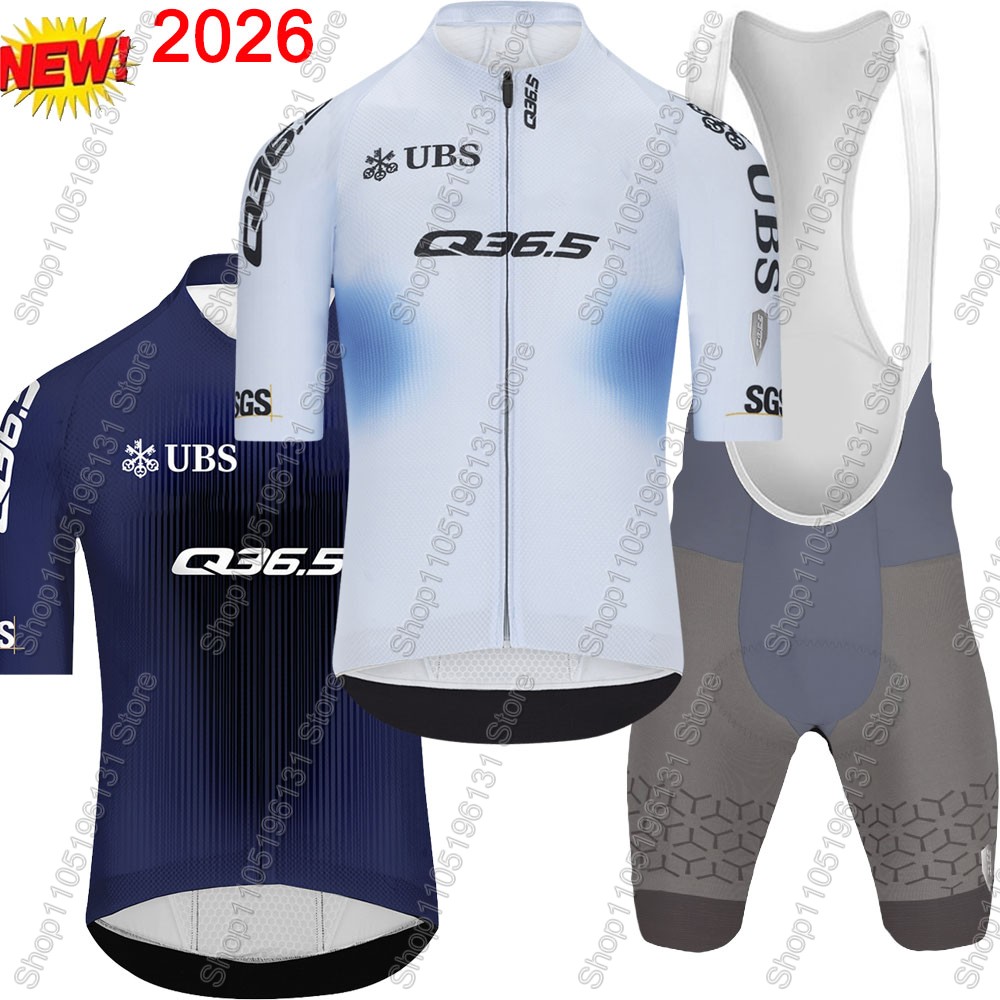 Summer Clothing Men Sale - Q36.5 Team 2026 Fietskledingset Zwitserland Heren