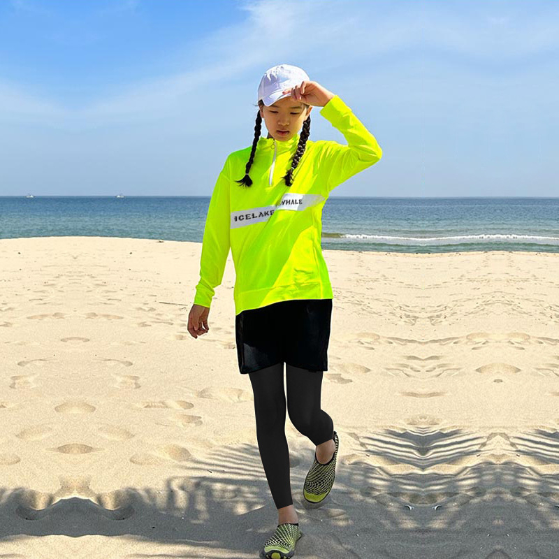 Driedelige Neon Cover-Up Badkl - Rash Guard Long Sleeve recensie en prijs