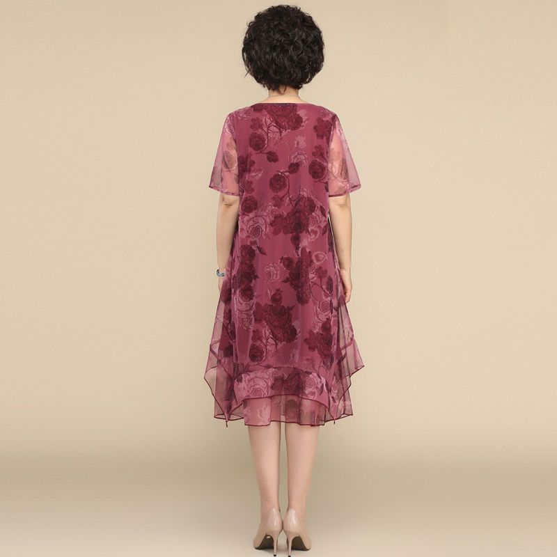 Nieuwe O-hals Korte Mouw Jurke - Summer Gauze Clothing recensie en prijs