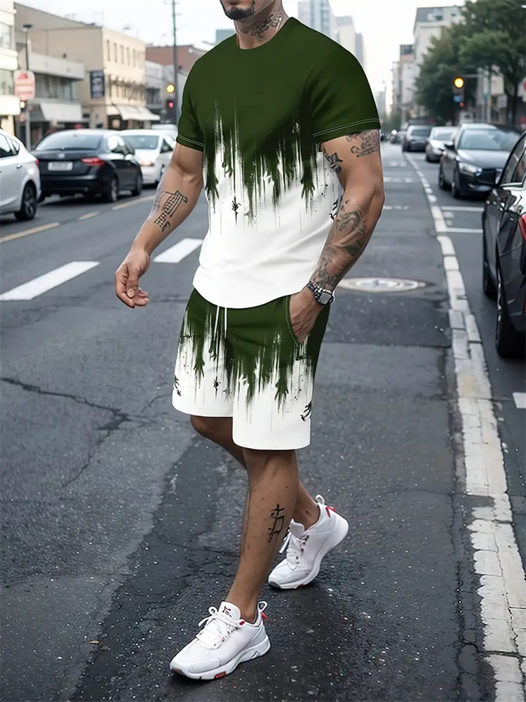 Heren Dames T-shirt met gradië - Summer Clothing Items recensie en prijs
