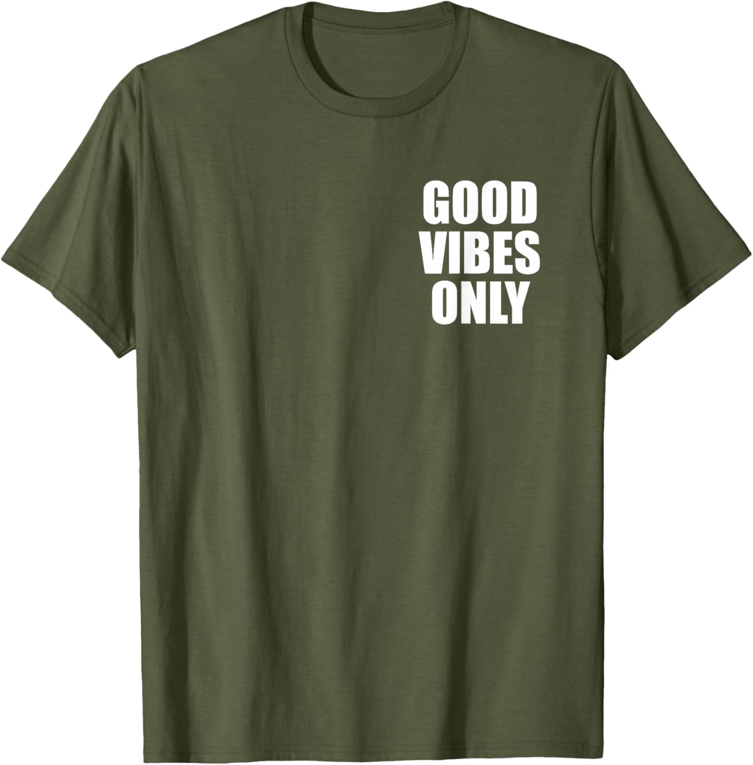 Good Vibes Only Postive Mind T - Summer Vibes Clothing Men recensie en prijs