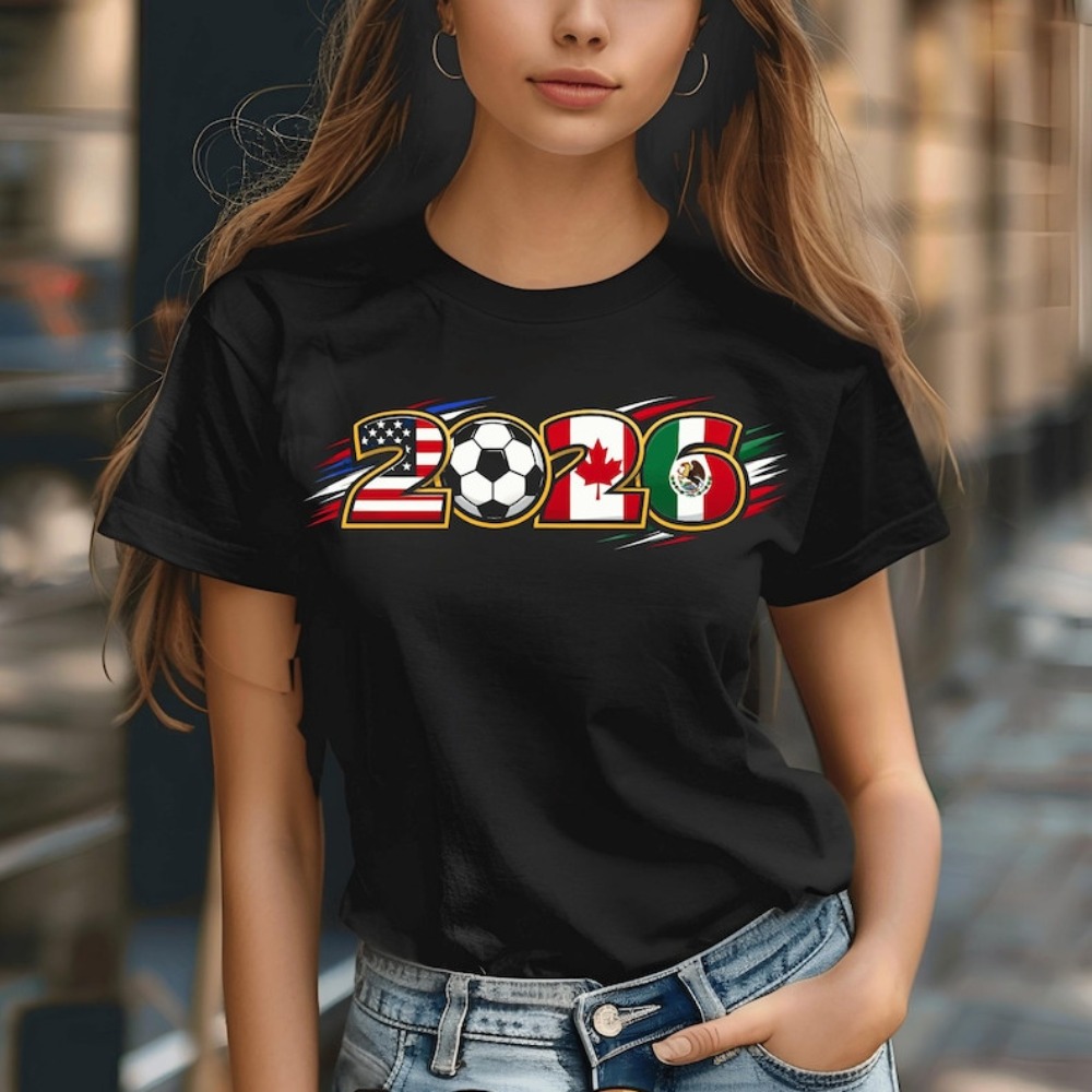 2026 VS Canada Mexico Voetbal  - Summer Clothing Women Canada recensie en prijs