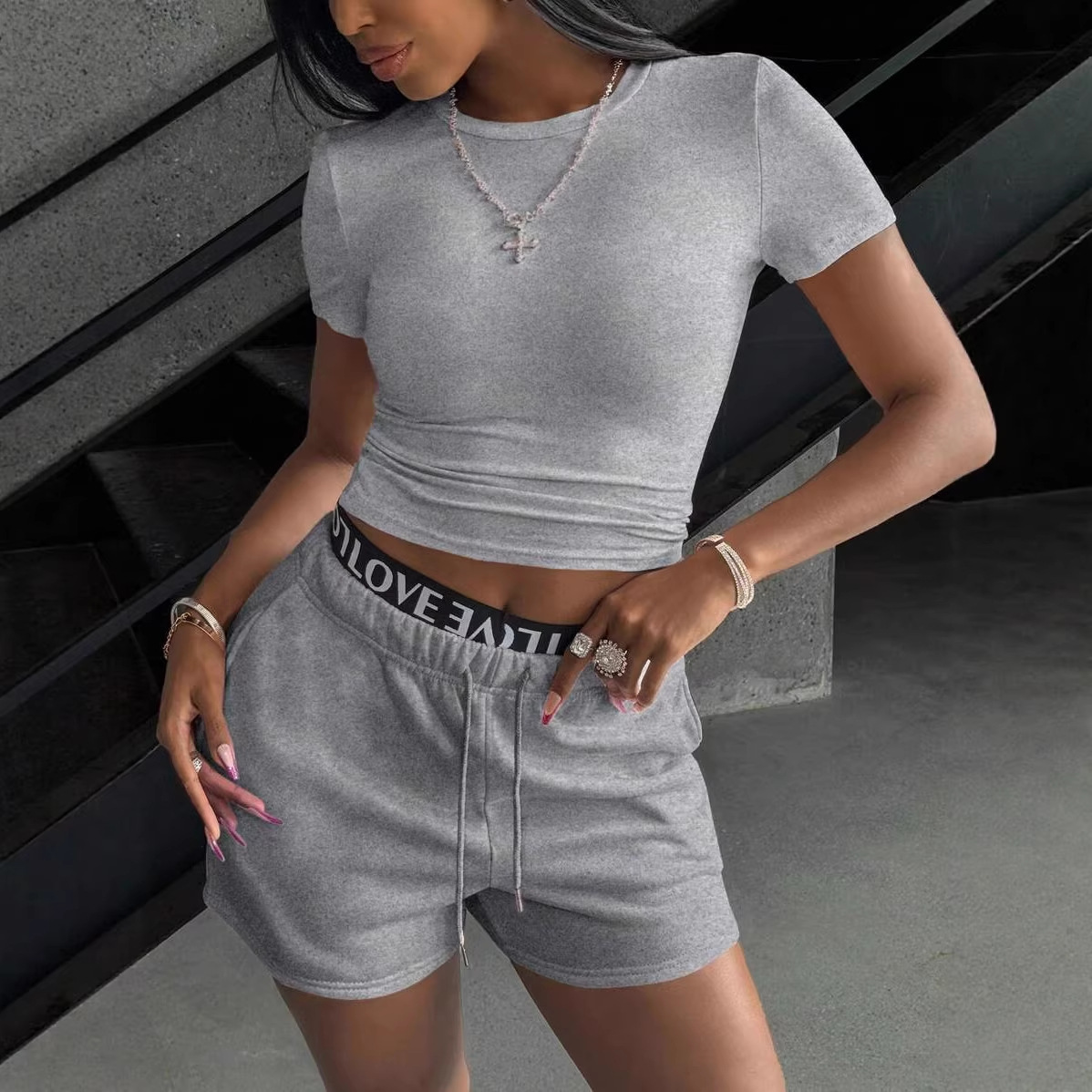 Mode Dames 2-delig Slim Fit Ko - Summer Clothing Girls recensie en prijs