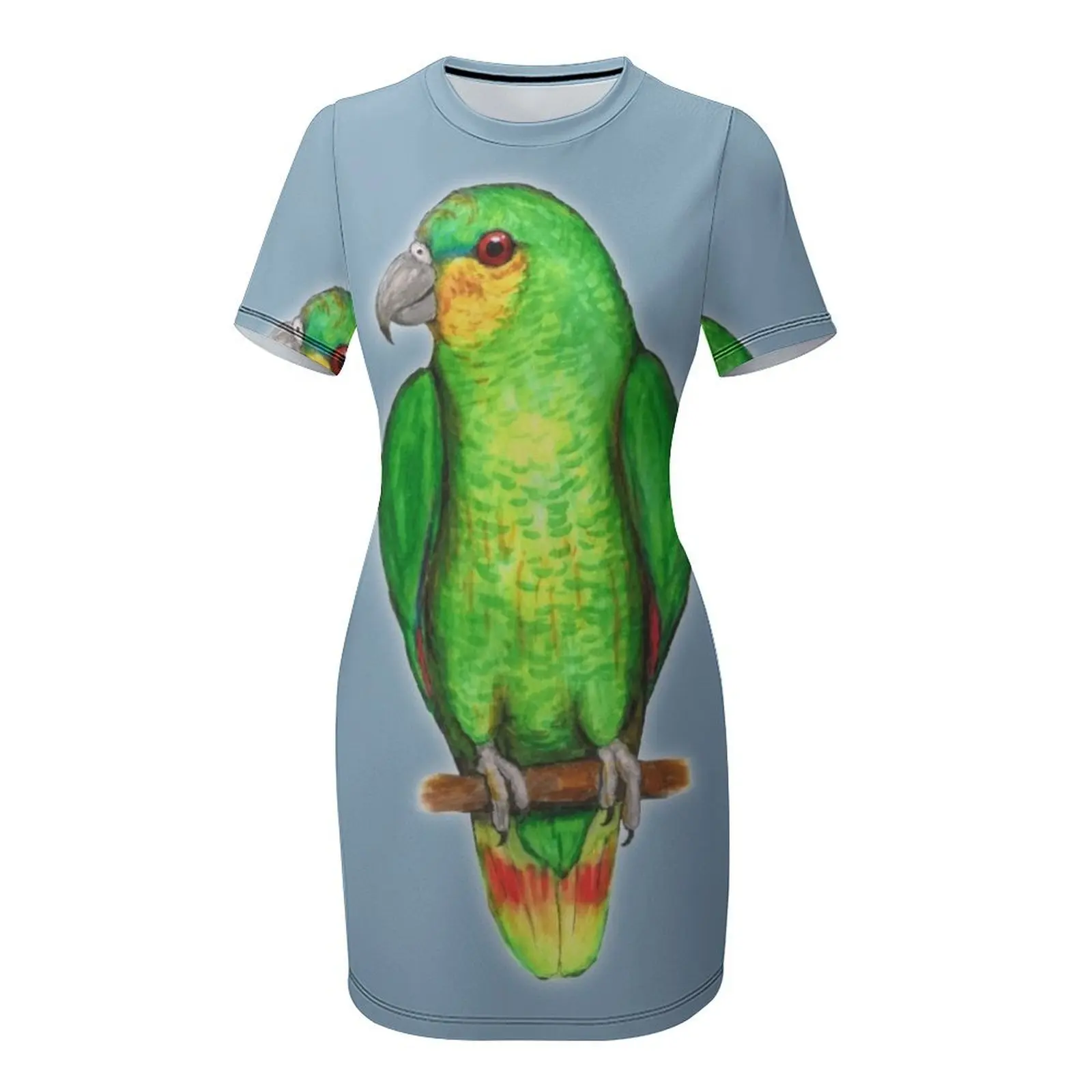 Oranje gevleugelde amazone-pap - Summer Clothing Amazon recensie en prijs