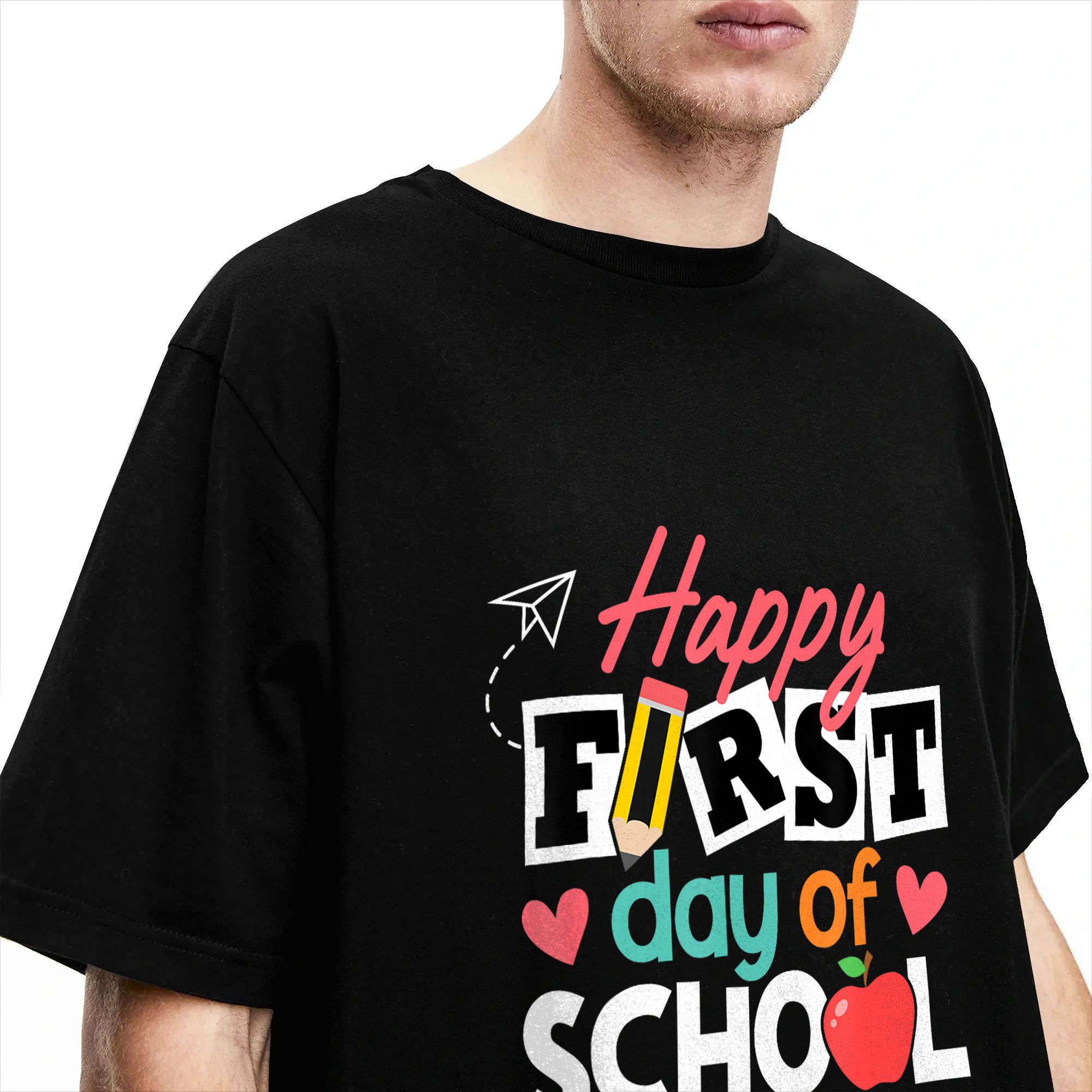 Gelukkige eerste schooldag Ler - Summer Vibes Clothing Men recensie en prijs