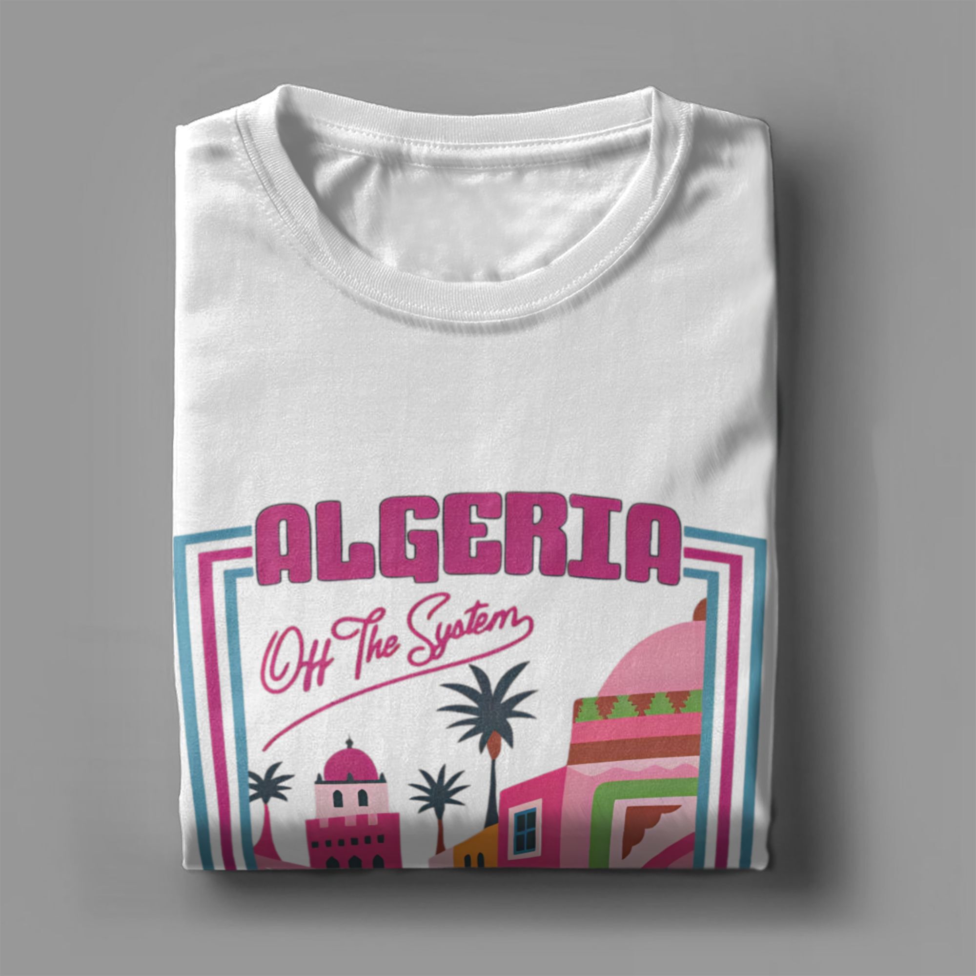 Oversized T-shirt Zomer ALGERI - Summer Vibes Clothing Men recensie en prijs