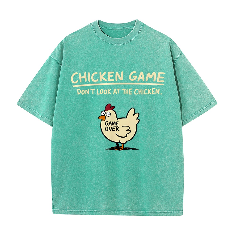 Grappig T-shirt Chicken Game K - Summer Games Clothing Brand recensie en prijs
