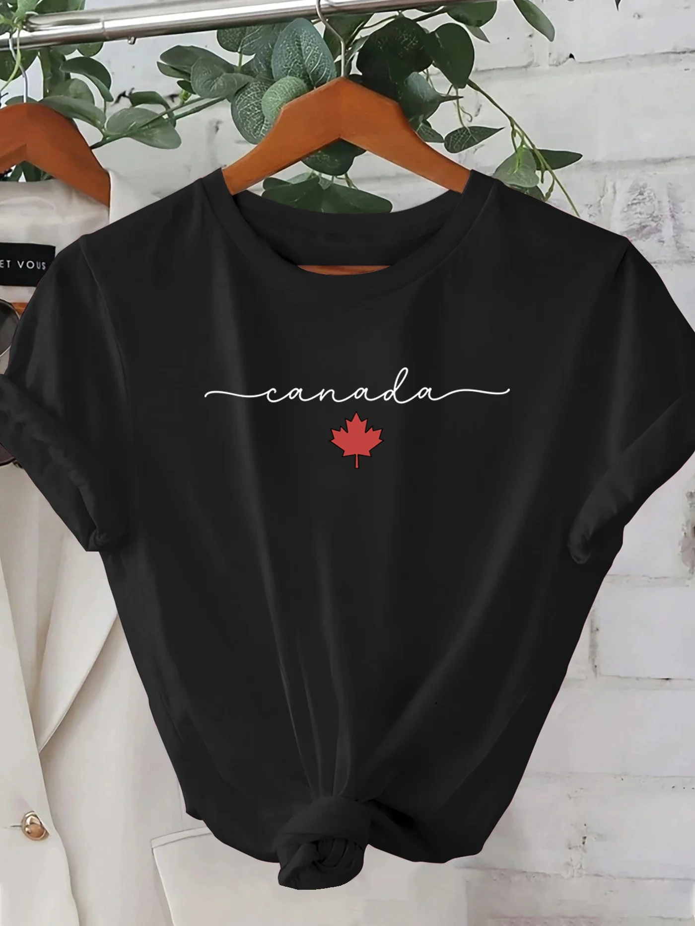 Canada Maple Leaf Gedrukt Dame - Summer Clothing Women Canada recensie en prijs