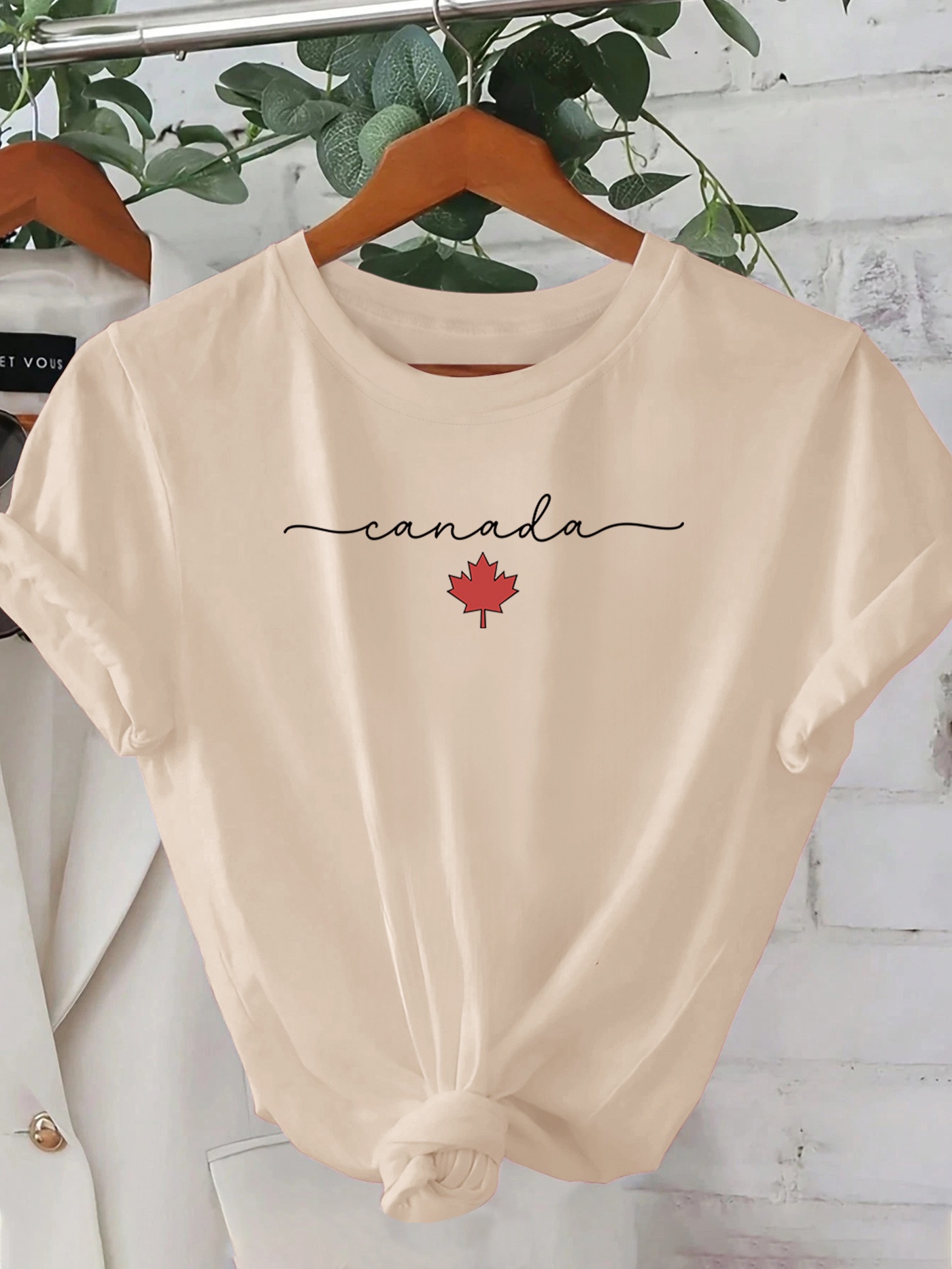 Canada Maple Leaf Gedrukt Dame - Summer Clothing Women Canada recensie en prijs