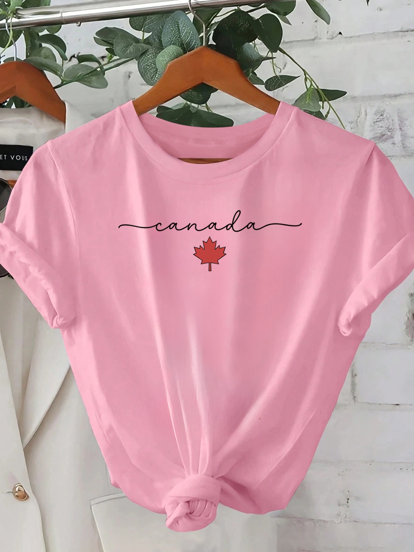 Canada Maple Leaf Gedrukt Dame - Summer Clothing Women Canada recensie en prijs