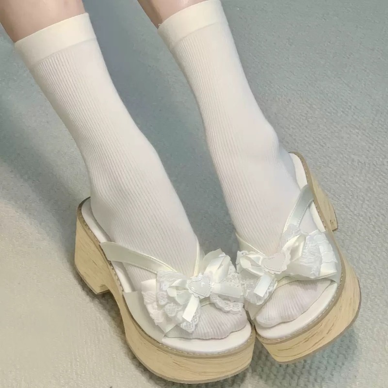 Sweet Bow Wood Grain Dikke Bod - Summer Clothing Items recensie en prijs