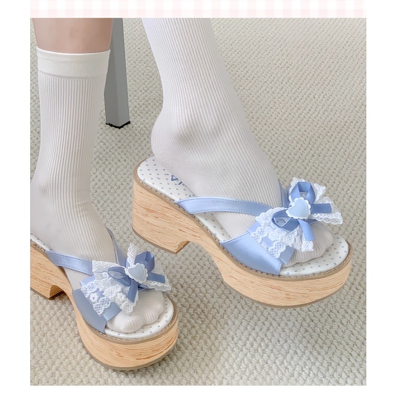 Sweet Bow Wood Grain Dikke Bod - Summer Clothing Items recensie en prijs