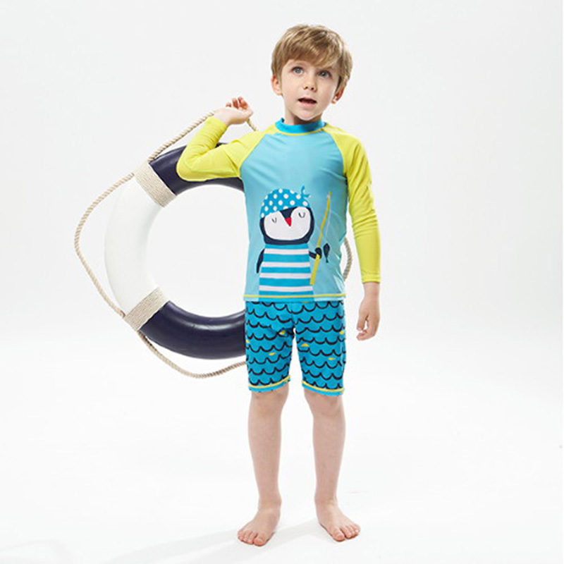 Kinderen Vis Dolfijn Print Bad - Rash Guard Long Sleeve recensie en prijs