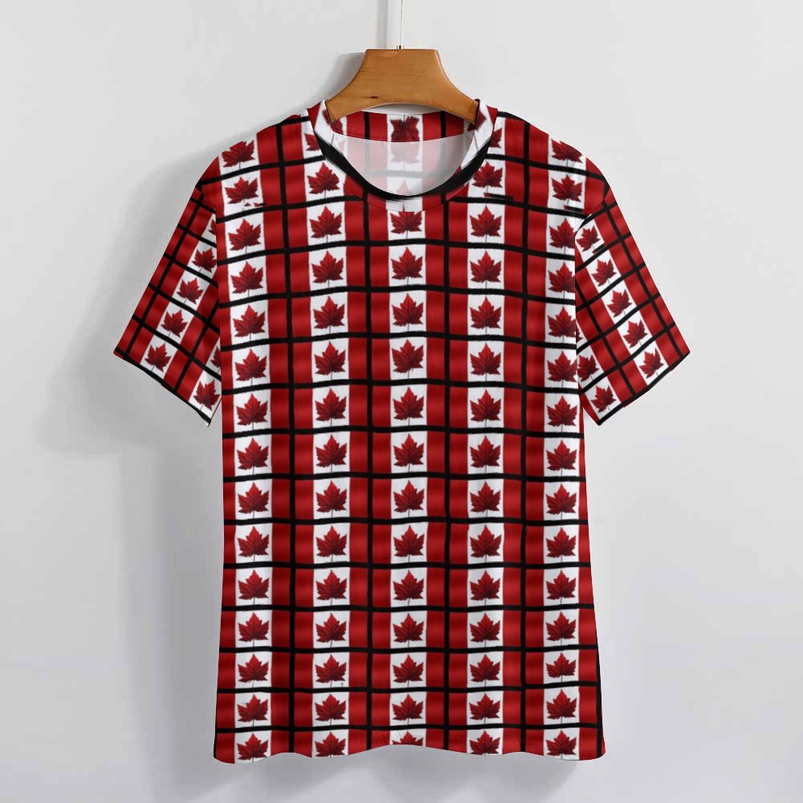 Big Size Vlaggen Print T-shirt - Summer Clothing Women Canada recensie en prijs