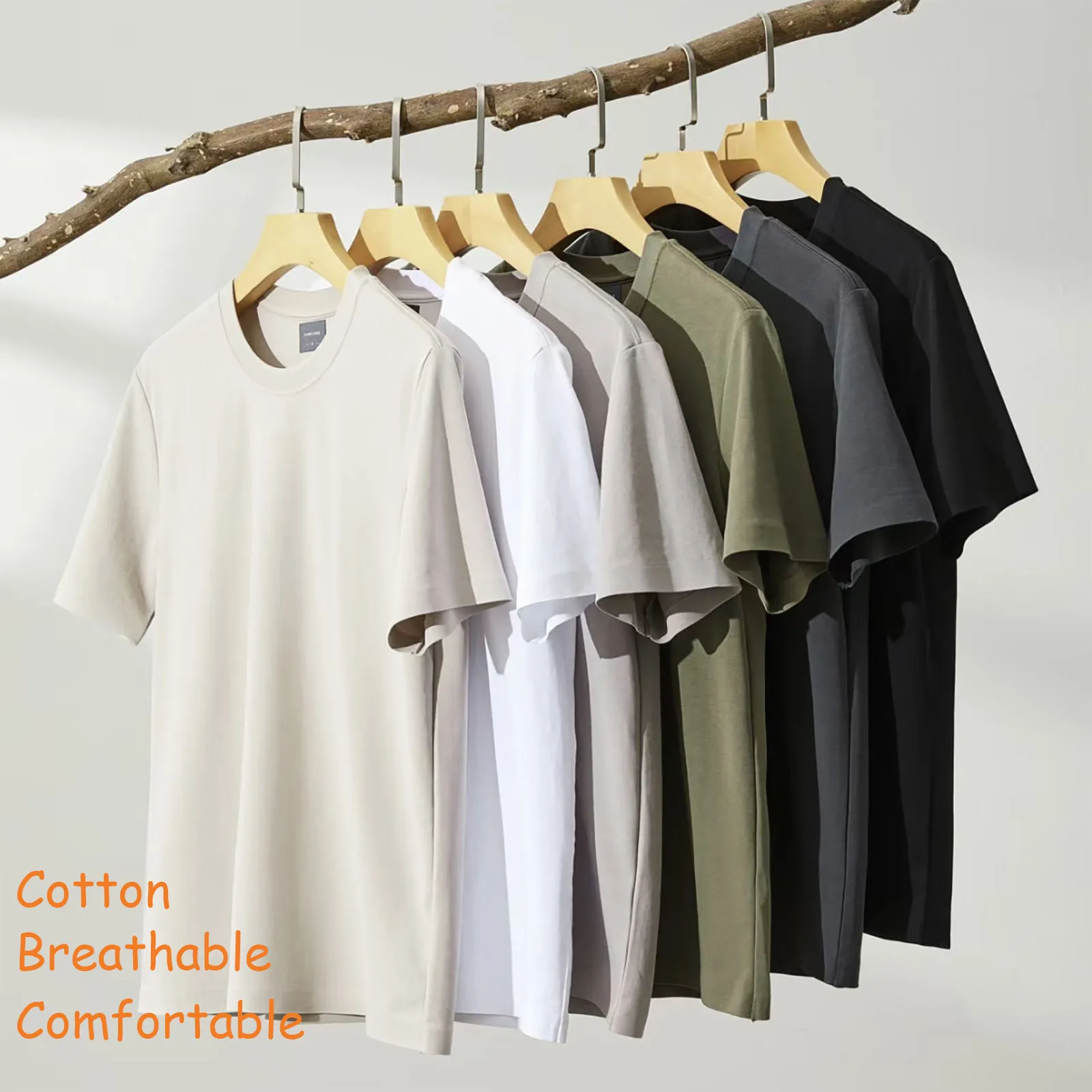Oceaan-geïnspireerd, geverfd T - Summer Vibes Clothing Men recensie en prijs