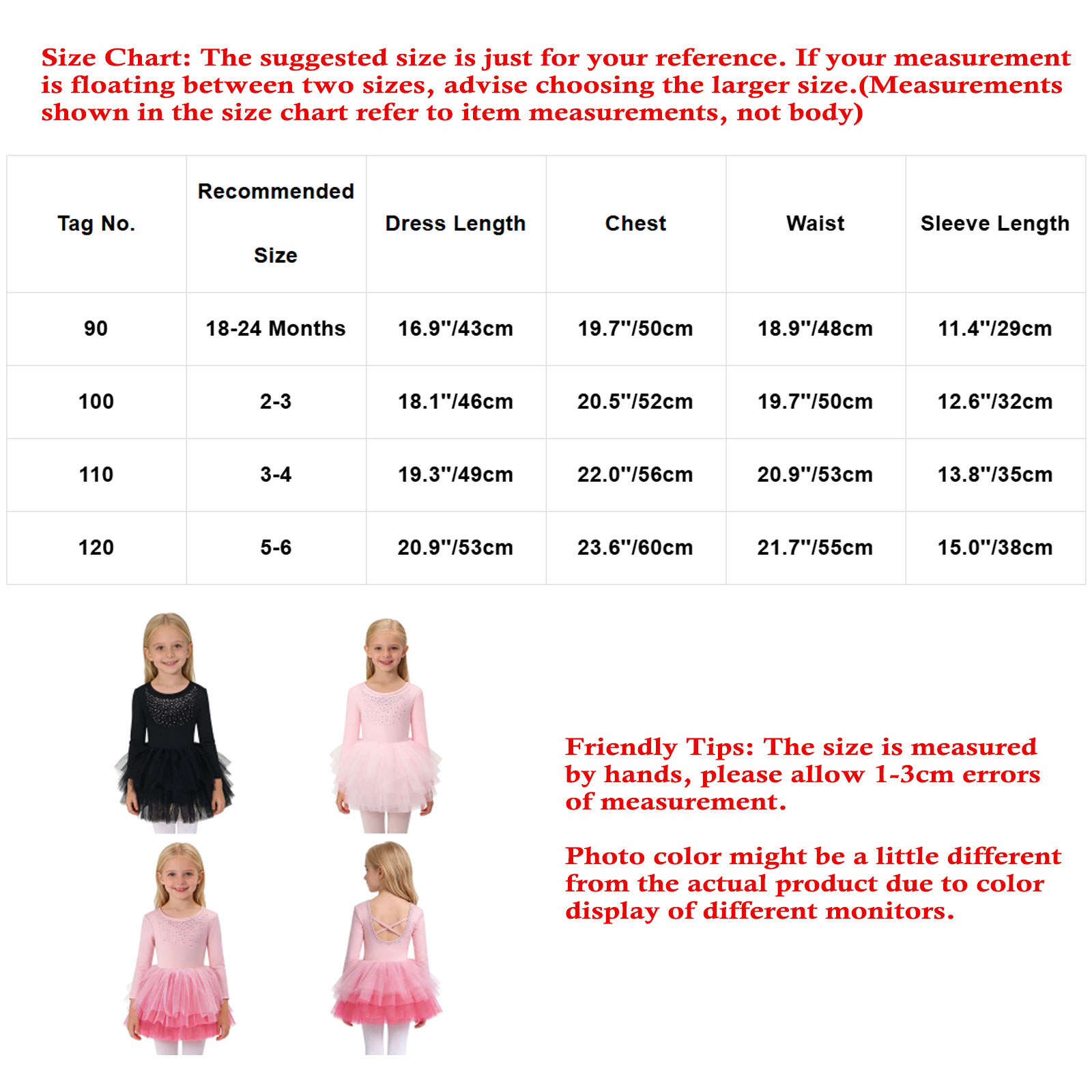 Zomer kinderjurk Tutu Ballerin - Summer Clothing Girls recensie en prijs